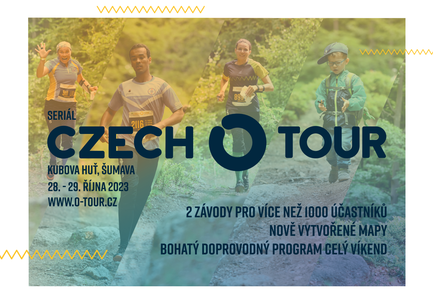 Přečtete si více ze článku 28. – 29. 10. 2023 Kubova Huť – Czech O-Tour